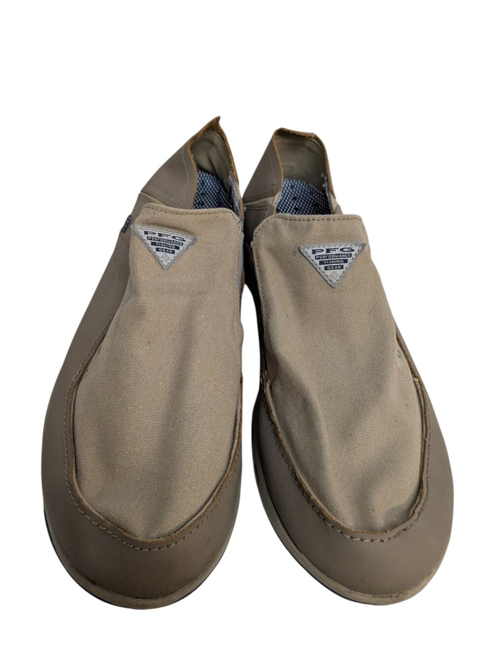 Columbia Bahama PFG Series Water & Boat Slip On Shoes Tan US Men's 16 WIDE Width